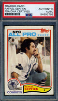 Rafael Septien PSA DNA Signed 1982 Topps Autographed
