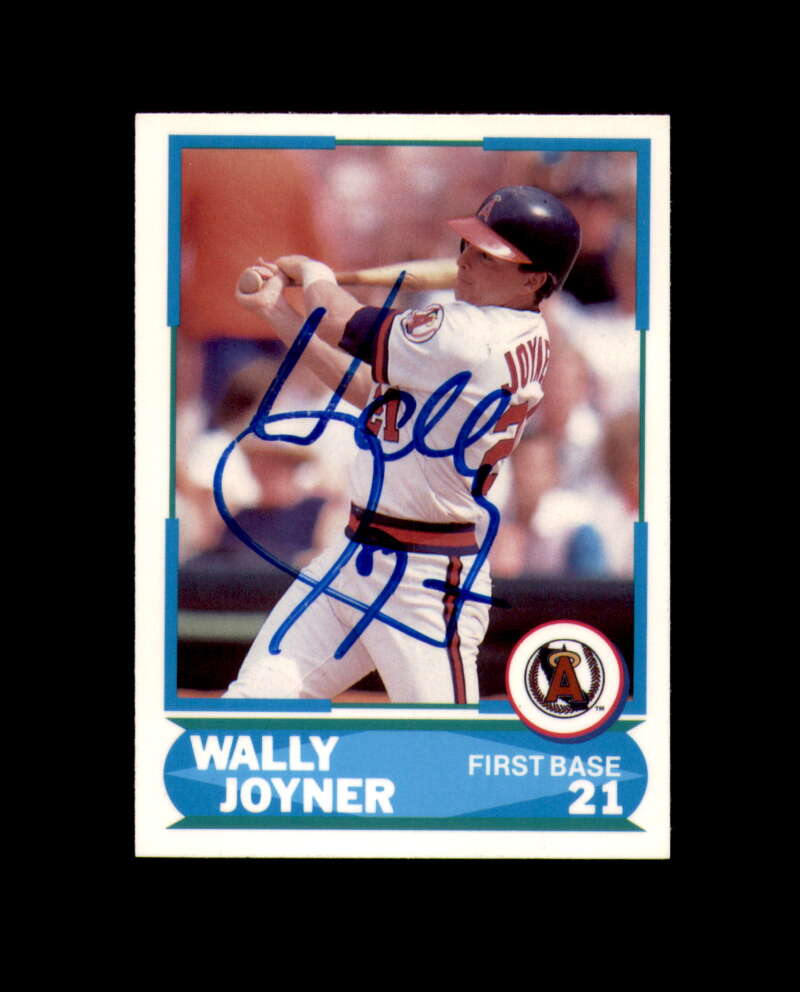 Wally Joyner Signed 1988 Score Young Superstars California Angels Autograph