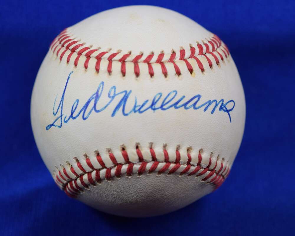 Ted Williams PSA DNA Coa Autograph American League OAL Signed Baseball