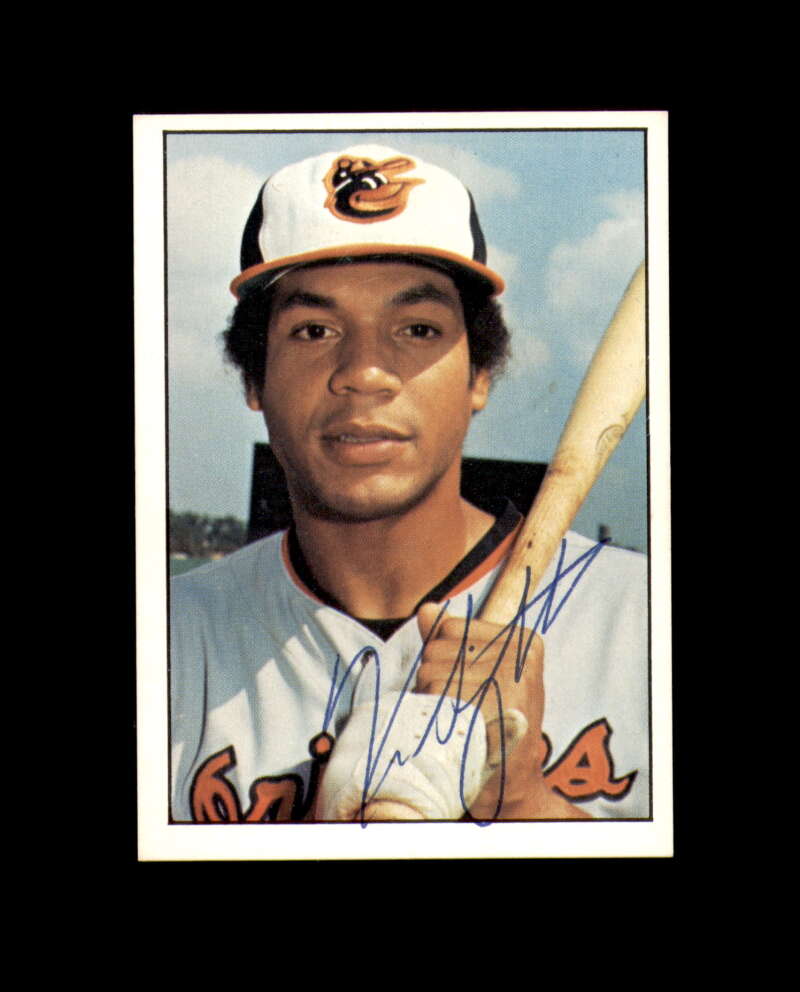 Kenny Singleton Signed 1975 SSPC Baltimore Orioles Autograph
