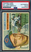 Ray Jablonski PSA DNA Signed 1956 Topps Autographed