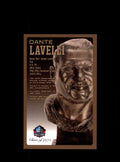 Dante Lavelli  Football Hall Of Fame Bronze Bust Postcard Plaque #/150 Browns