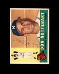 Don Nottebart Signed 1960 Topps Milwaukee Braves Autograph