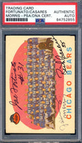 Fortunato Casares Morris PSA DNA Signed 1959 Topps Team Autograph