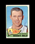 Woody Held Hand Signed 1965 Topps Washington Senators Autograph