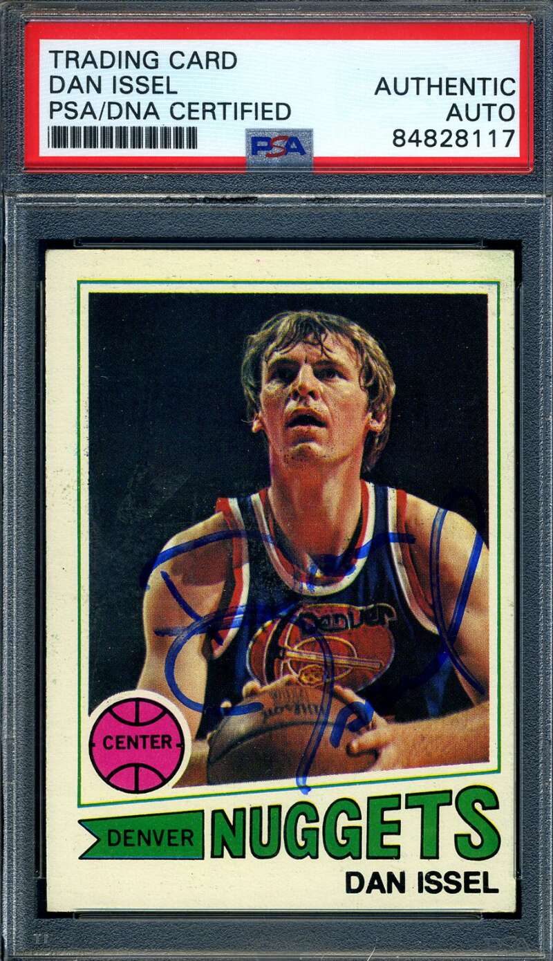 Dan Issel PSA DNA Signed 1977 Topps Autograph
