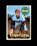 Tim Cullen Hand Signed 1969 Topps Washington Senators Autograph