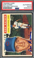 Don Kaiser PSA DNA Signed 1956 Topps Autograph