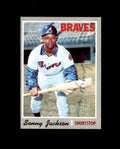 Sonny Jackson Signed 1970 Topps Atlanta Braves Autographed