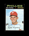 Don Money Hand Signed 1971 Topps Philadelphia Phillies Autograph