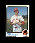 Ross Grimsley Hand Signed 1973 Topps Cincinnati Reds Autograph