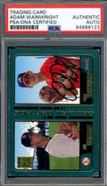 Adam Wainwright PSA DNA Signed 2000 Topps Draft Picks Rookie Autograph