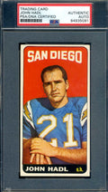 John Hadl PSA DNA Signed 1965 Topps Autograph