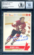 Bobby Hull Gem Mint 10 Beckett Signed 1992 Future Trends Autograph