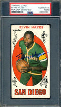 Elvin Hayes PSA DNA Signed 1969 Topps Rookie Autograph