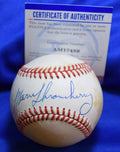 Marv Throneberry PSA DNA Coa Autograph American League Signed Baseball