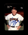Roger Craig Hand Signed 1986 Mother's Cookies San Francisco Giants Autograph