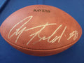 ANQUAN BOLDIN JSA Coa Signed Game Issued Ravens  Wilson The Duke Football