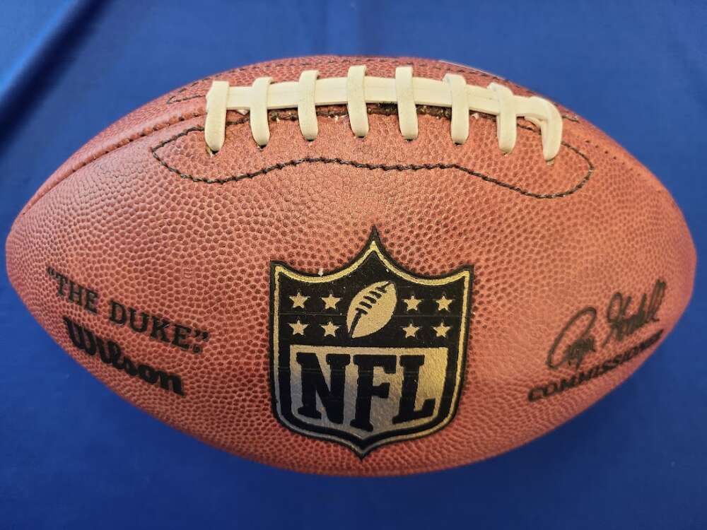 ANQUAN BOLDIN JSA Coa Signed Game Issued Ravens  Wilson The Duke Football