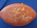 PEYTON MANNING JSA Coa Signed  Wilson Game Football