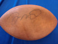 JOE MONTANA Upper Deck Coa Signed  Wilson Game Football