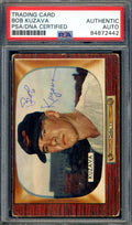 Bob Kuzava PSA DNA Signed 1955 Bowman Autograph