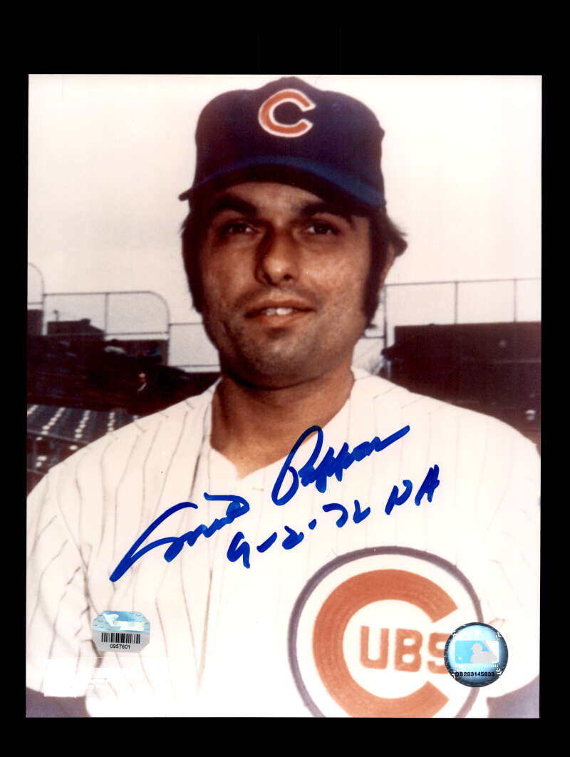Milt Pappas Fanatics Signed  8x10 Photo Autograph