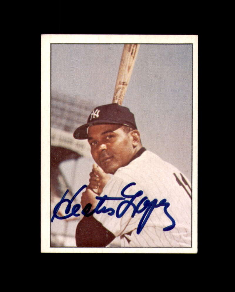 Hector Lopez Signed 1978 TCMA The 1960s New York Yankees Autograph