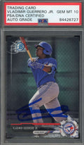 Vladimir Guerrero Jr Gem Mint 10 PSA DNA Signed 2017 Bowman Chrome Rookie Autograph