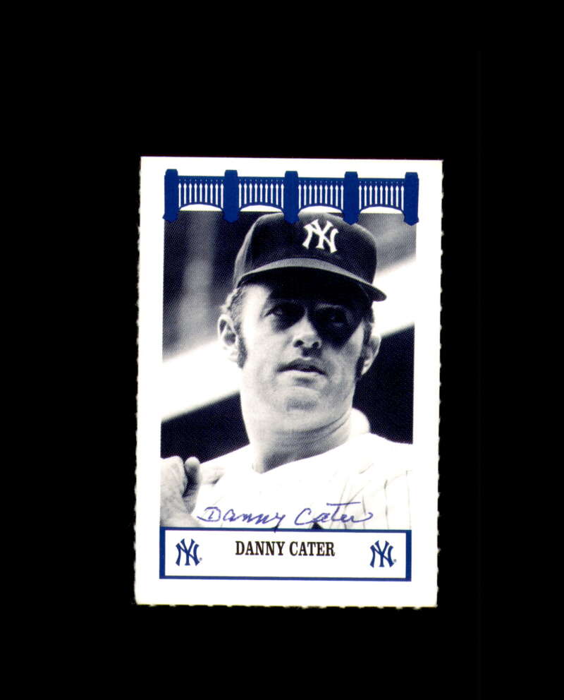Danny Cater Signed 1992 Wiz Yankees of The 70's New York Yankees Autograph