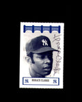 Horace Clarke Signed 1992 Wiz Yankees of The 70's New York Yankees Autograph