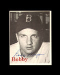 Bobby Morgan Signed 1974 TCMA 1952 Dodgers Brooklyn Dodgers Autograph