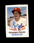 Larry Bowa Signed 1977 Hostess Philadelphia Phillies Autograph