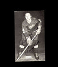 Murray Hall Signed Vintage Postcard 1950`s 60`s Detroit Red Wings Autograph