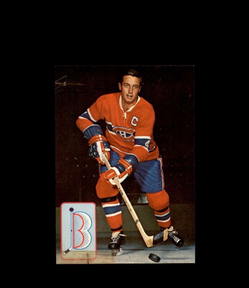 Jean Beliveau Signed Vintage Postcard Montreal Canadians Autograph
