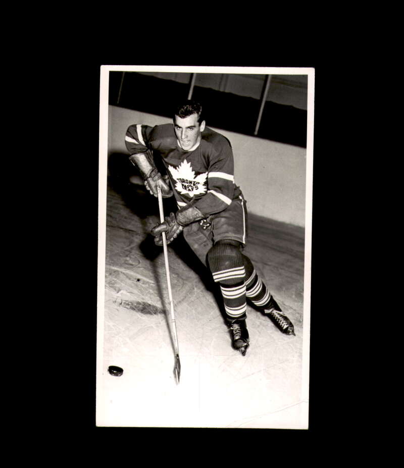 Danny Lewicki Signed Vintage Postcard Toronto Maple Leafs Autograph