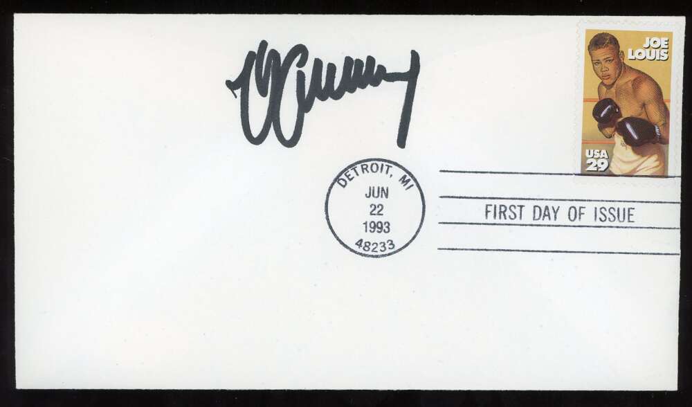 Max Schmeling JSA Coa Signed 1993 FDC First Day Cover Cache Autograph