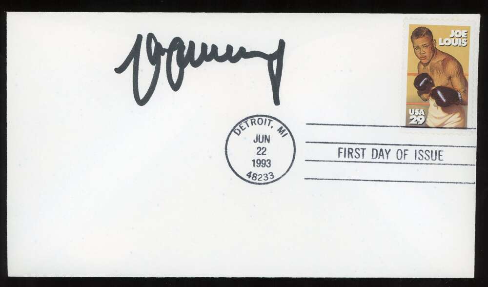 Max Schmeling JSA Coa Signed 1993 FDC First Day Cover Cache Autograph