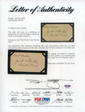 Jack Sharkey PSA DNA Coa Signed Vintage Cut Autograph