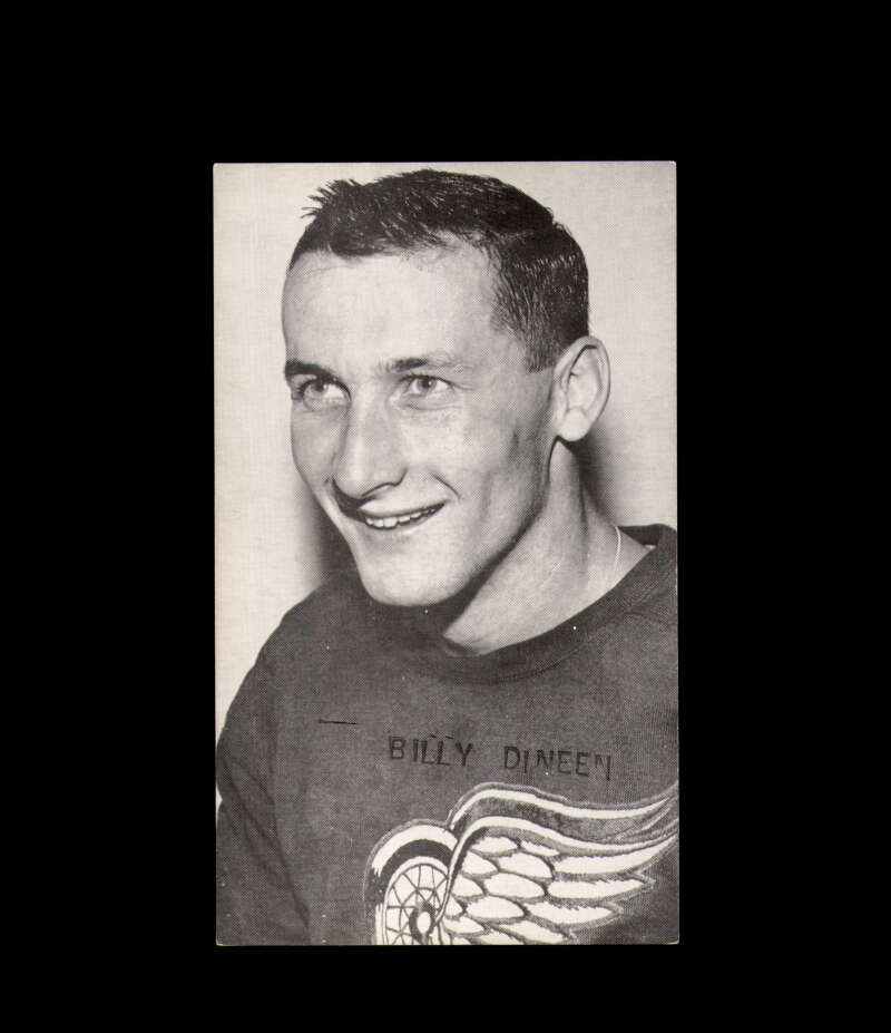Billy Dineen 1950s JD McCarthy Vintage Postcard Detroit