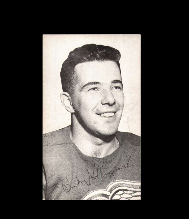 Bucky Hollingworth 1950s JD McCarthy Vintage Postcard Detroit