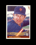Ron Hodges Signed 1984 Donruss New York Mets Autograph
