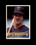Scott Ullger Signed 1984 Donruss Minnesota Twins Autograph