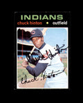 Chuck Hinton Signed 1971 Topps Cleveland Autograph