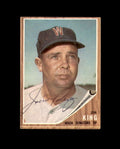 Jim King Signed 1962 Topps Washington Senators Autograph