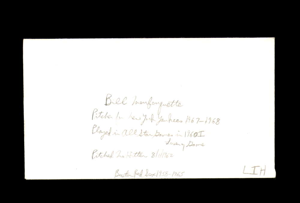 Bill Monbouquette Signed 1983 FDC Babe Ruth Cache New York Yankees Autograph