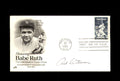 Art Ditmar Signed 1983 FDC Babe Ruth Cache New York Yankees Autograph