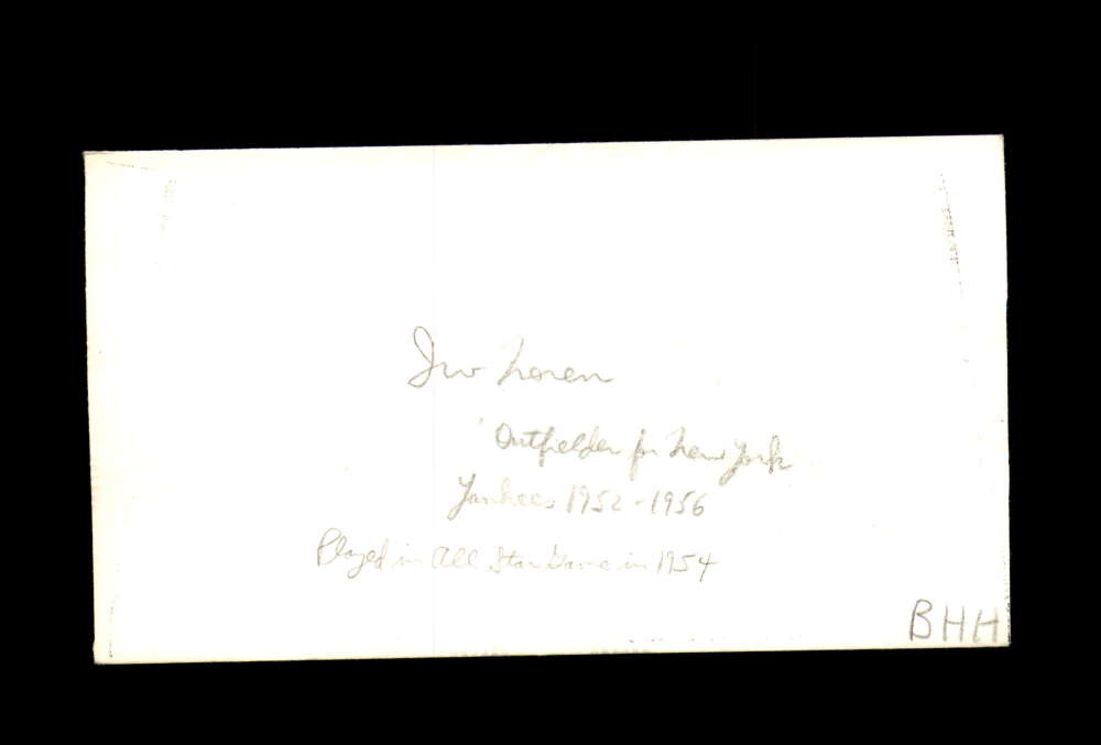 Irv Noren Signed 1983 FDC Babe Ruth Cache New York Yankees Autograph
