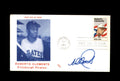Ed Ott Signed 1984 FDC Roberto Clemente Cache First Day Cover Autograph