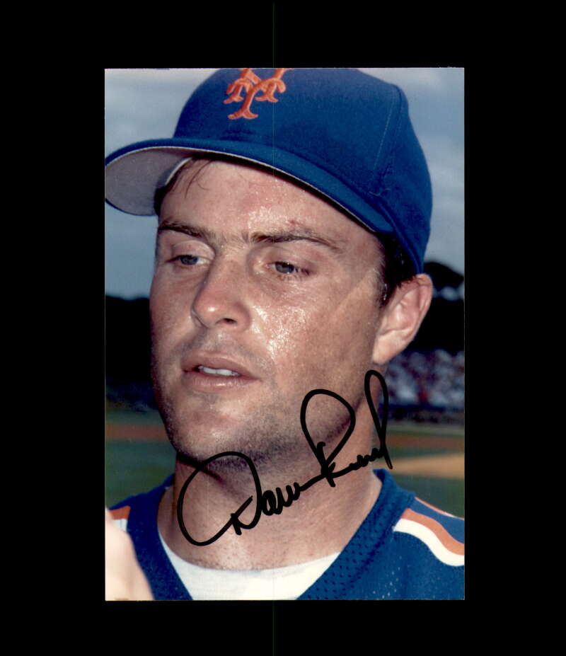 Darren Reed Signed 1990's 3x5 Original Photograph New York Mets Autograph 1